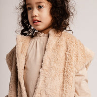 ROSSA FAUX FUR VEST