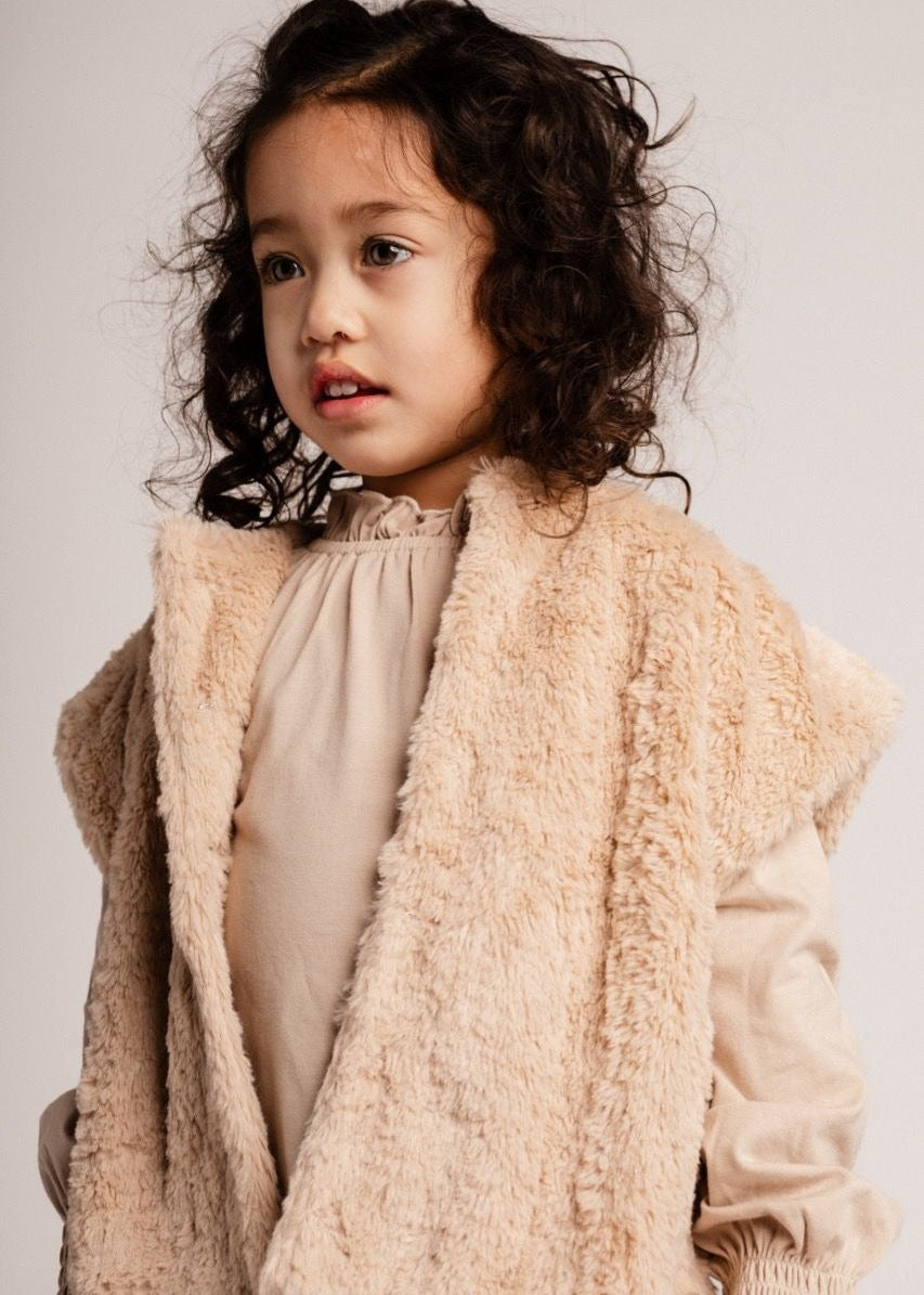 ROSSA FAUX FUR VEST
