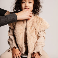 ROSSA FAUX FUR VEST