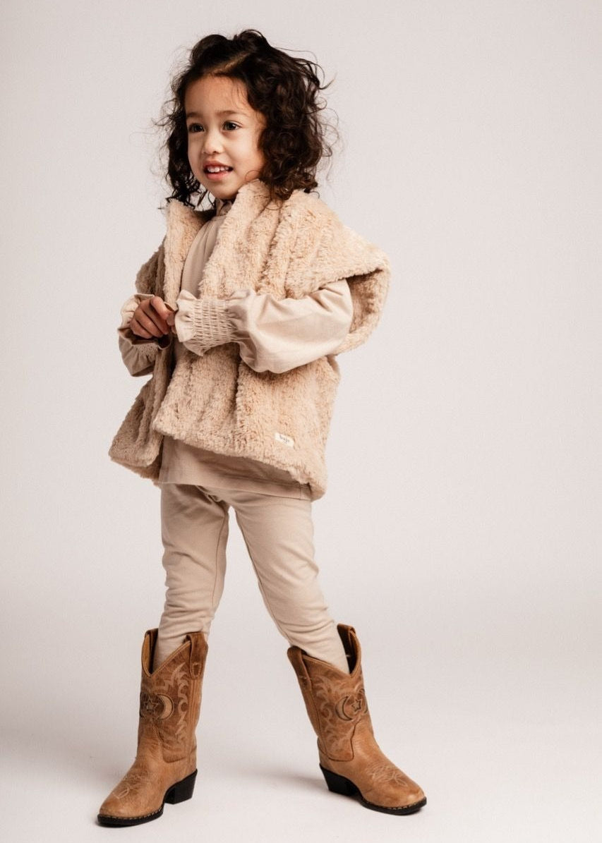 ROSSA FAUX FUR VEST