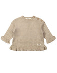LIVRES RUFFLE SWEATER