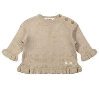 LIVRES RUFFLE SWEATER