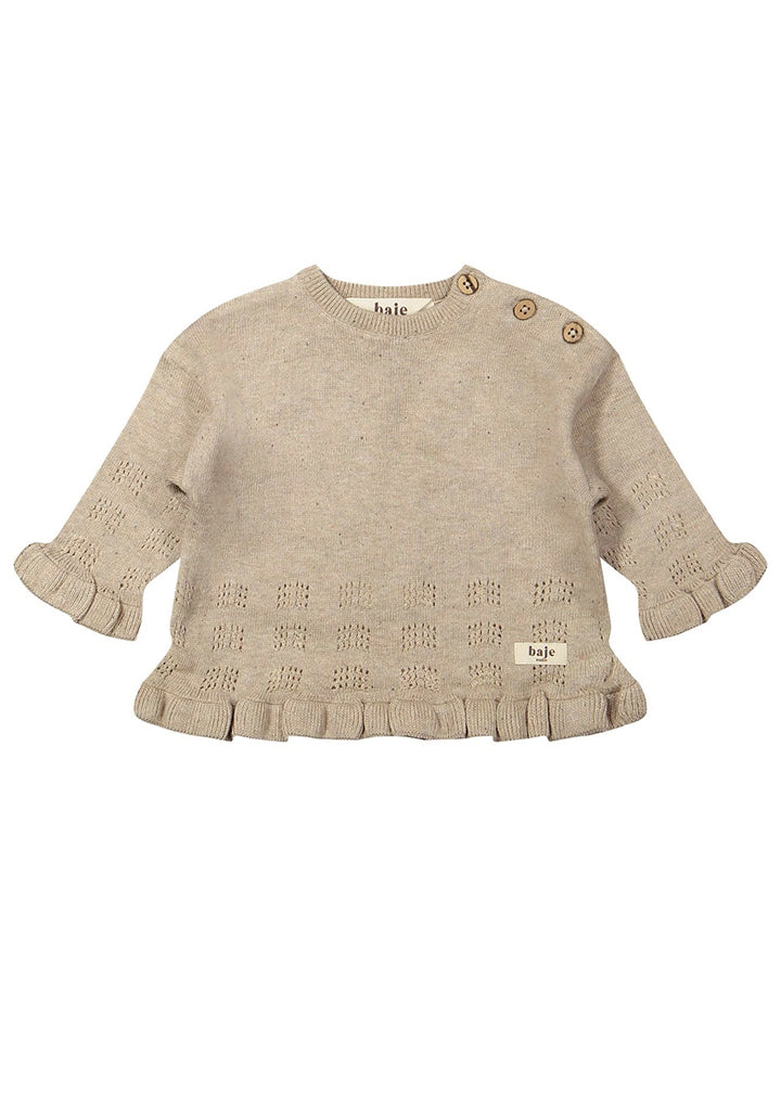 LIVRES RUFFLE SWEATER