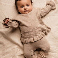 LIVRES RUFFLE SWEATER