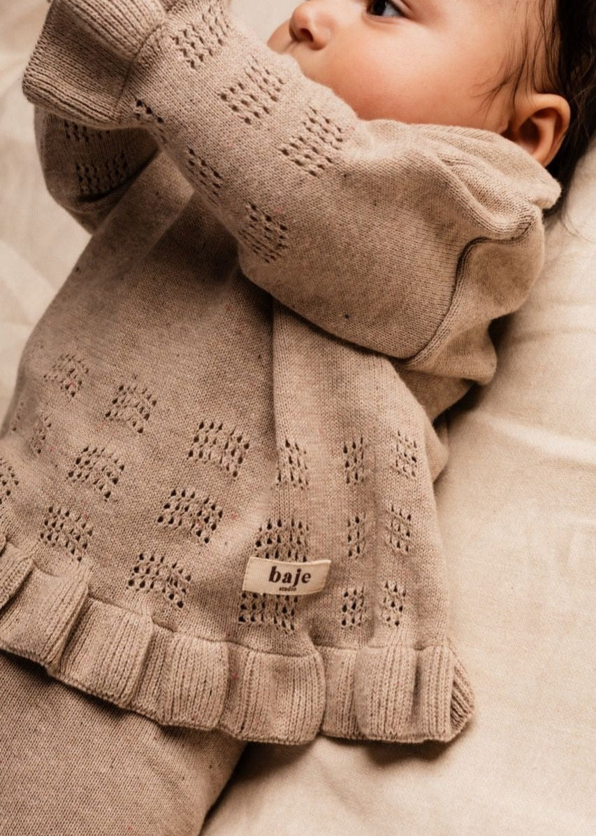 LIVRES RUFFLE SWEATER