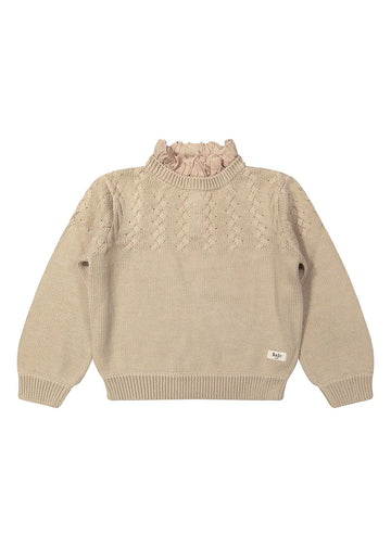 VALLON SWEATER - SAND DESERT