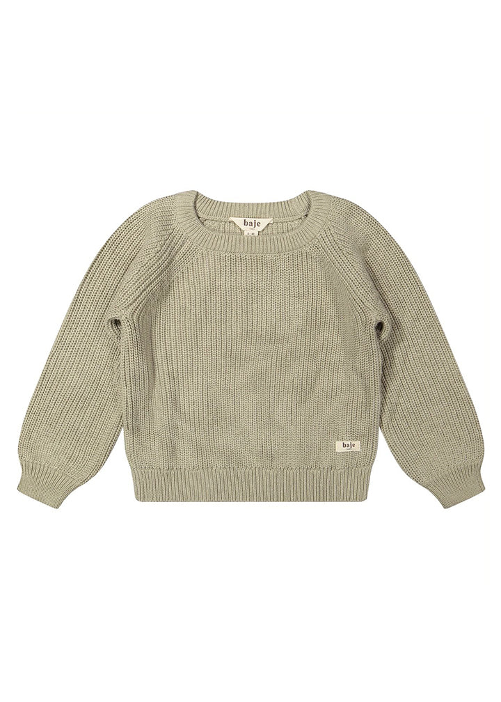 THUN KNIT SWEATER - GREEN PISTACHE