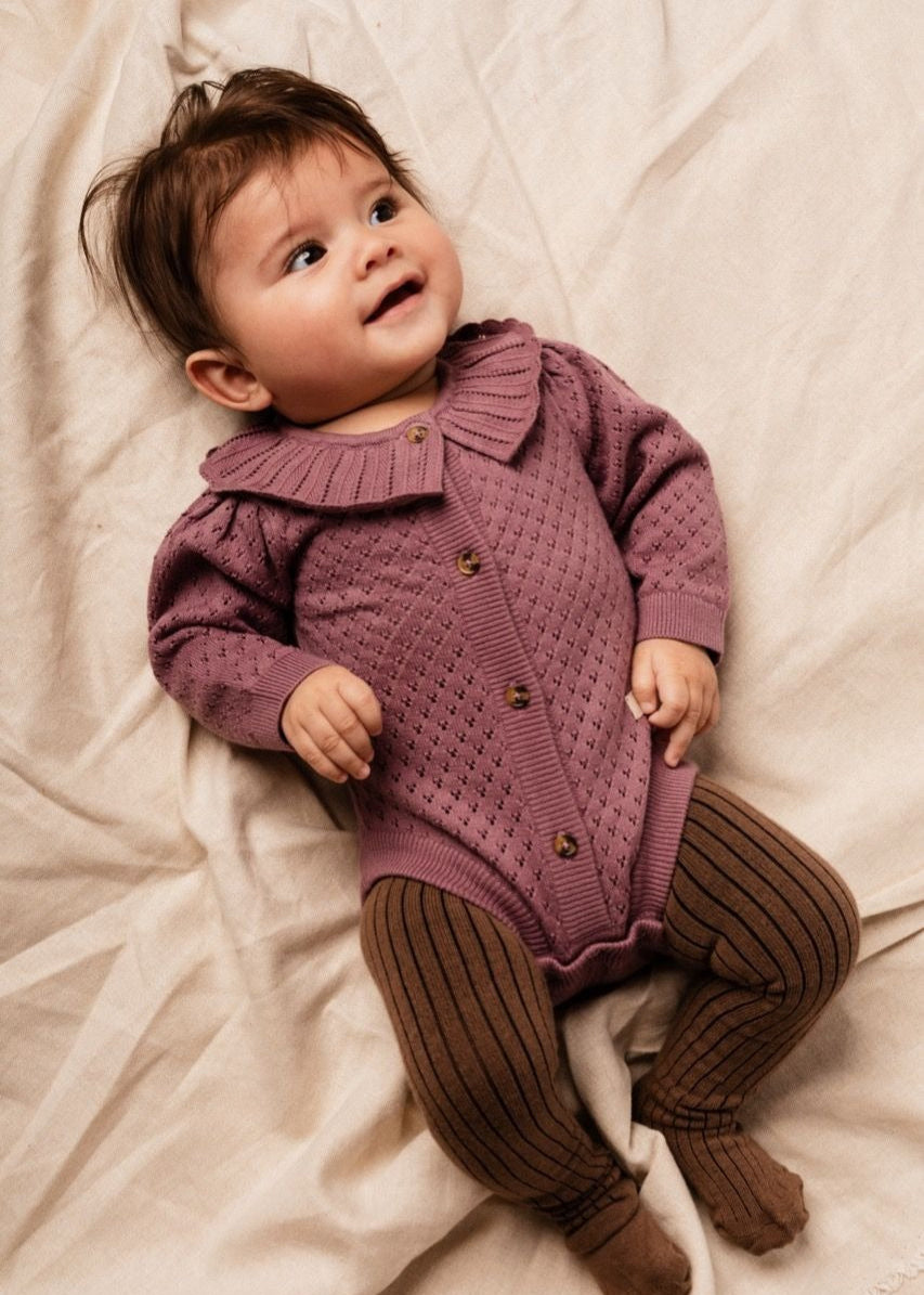 CHARDONNE KNIT ONESIE