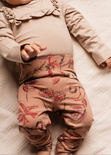 MARYA FLOWER PRINT BABY LEGGING