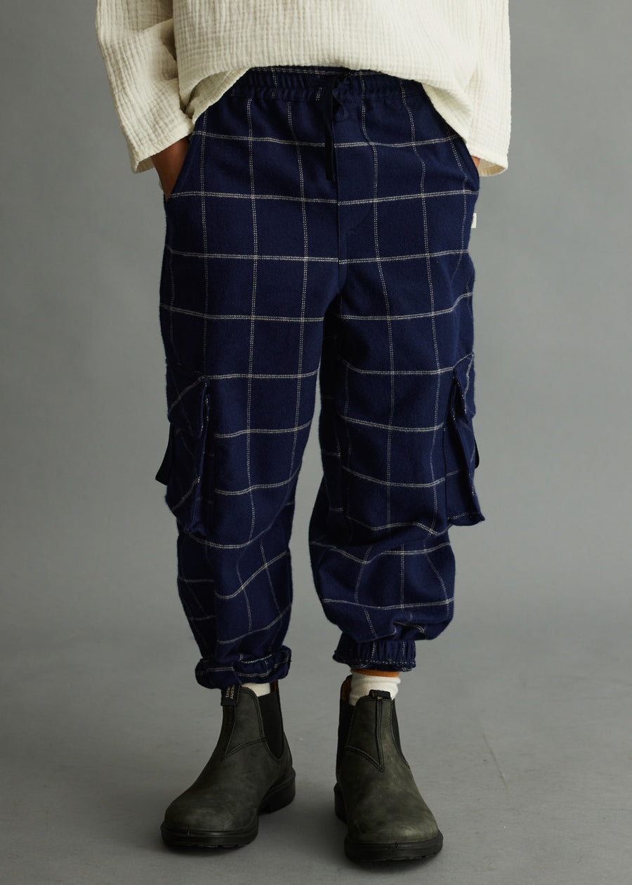 TOBIAS PLAID FLANNEL PANTS