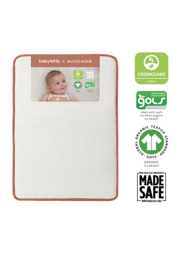 BABYLETTO x AVOCADO ORGANIC MINI CRIB MATTRESS