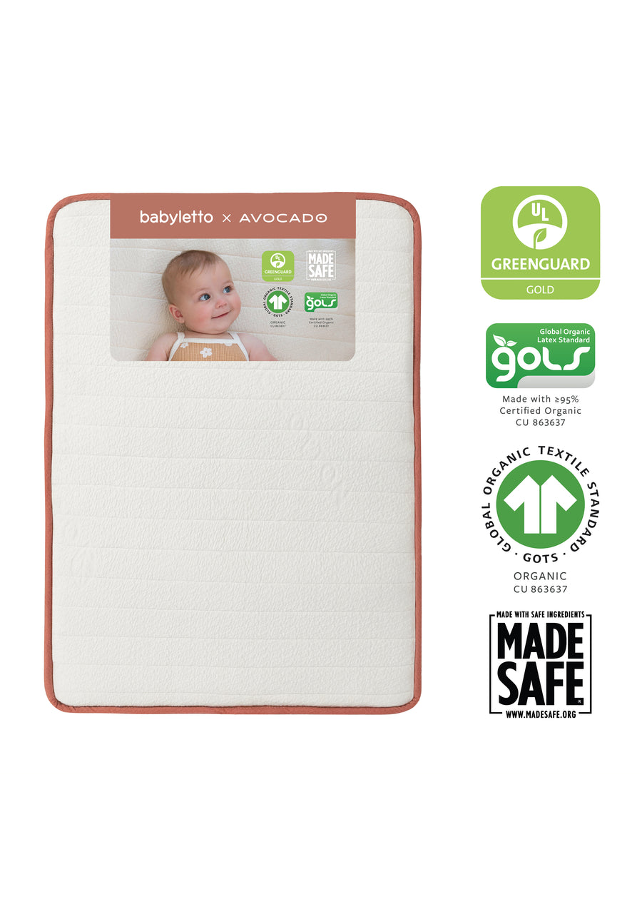 BABYLETTO x AVOCADO ORGANIC MINI CRIB MATTRESS