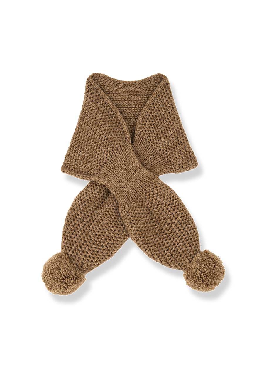BRUNA SCARF - CHESTNUT