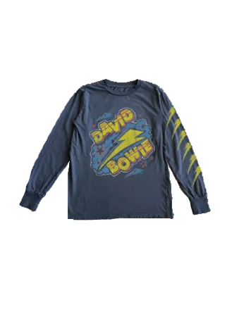DAVID BOWIE BOLT &amp; STARS TEE