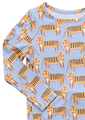BAMBOO PJ SET - TIGERS