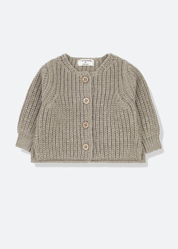 DELPHINE CARDIGAN - TAUPE