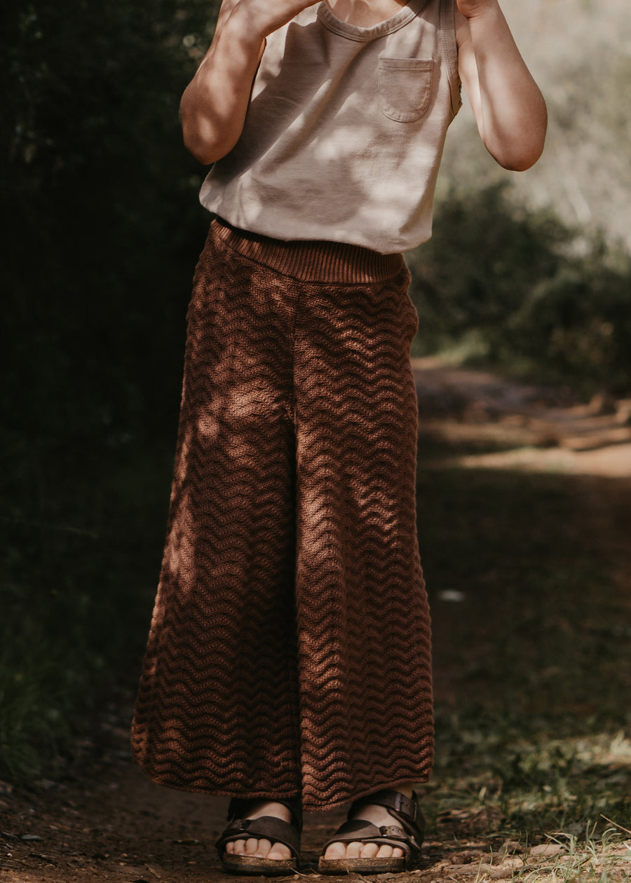 THE ETTA TROUSER - MOCHA