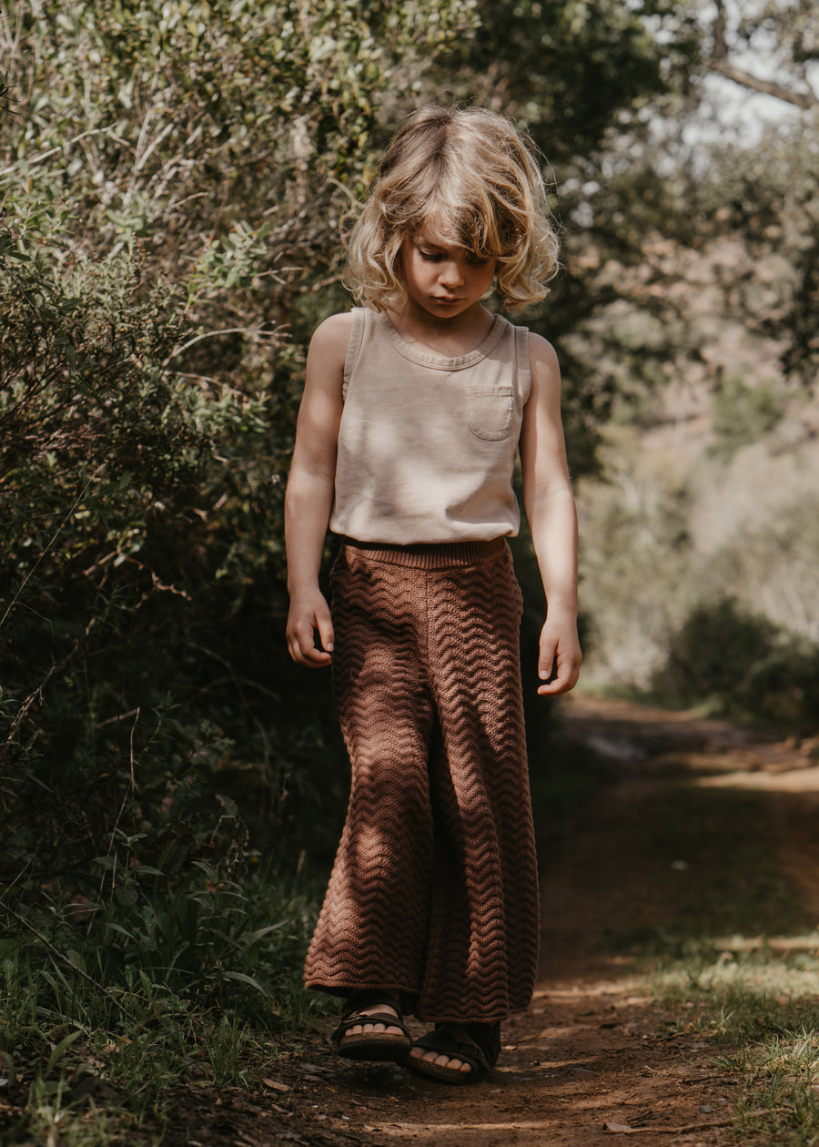 THE ETTA TROUSER - MOCHA