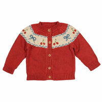 CHERRY SWEETHEART CARDIGAN