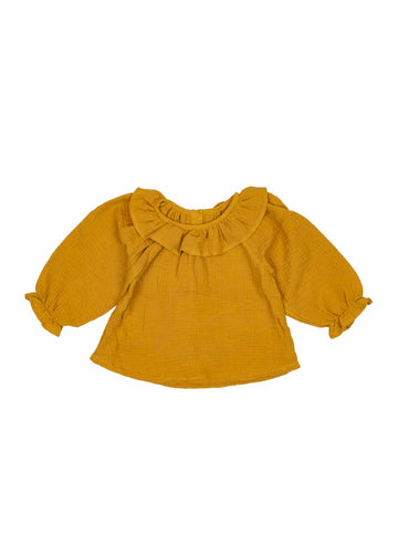 RUFFLE BLOUSE