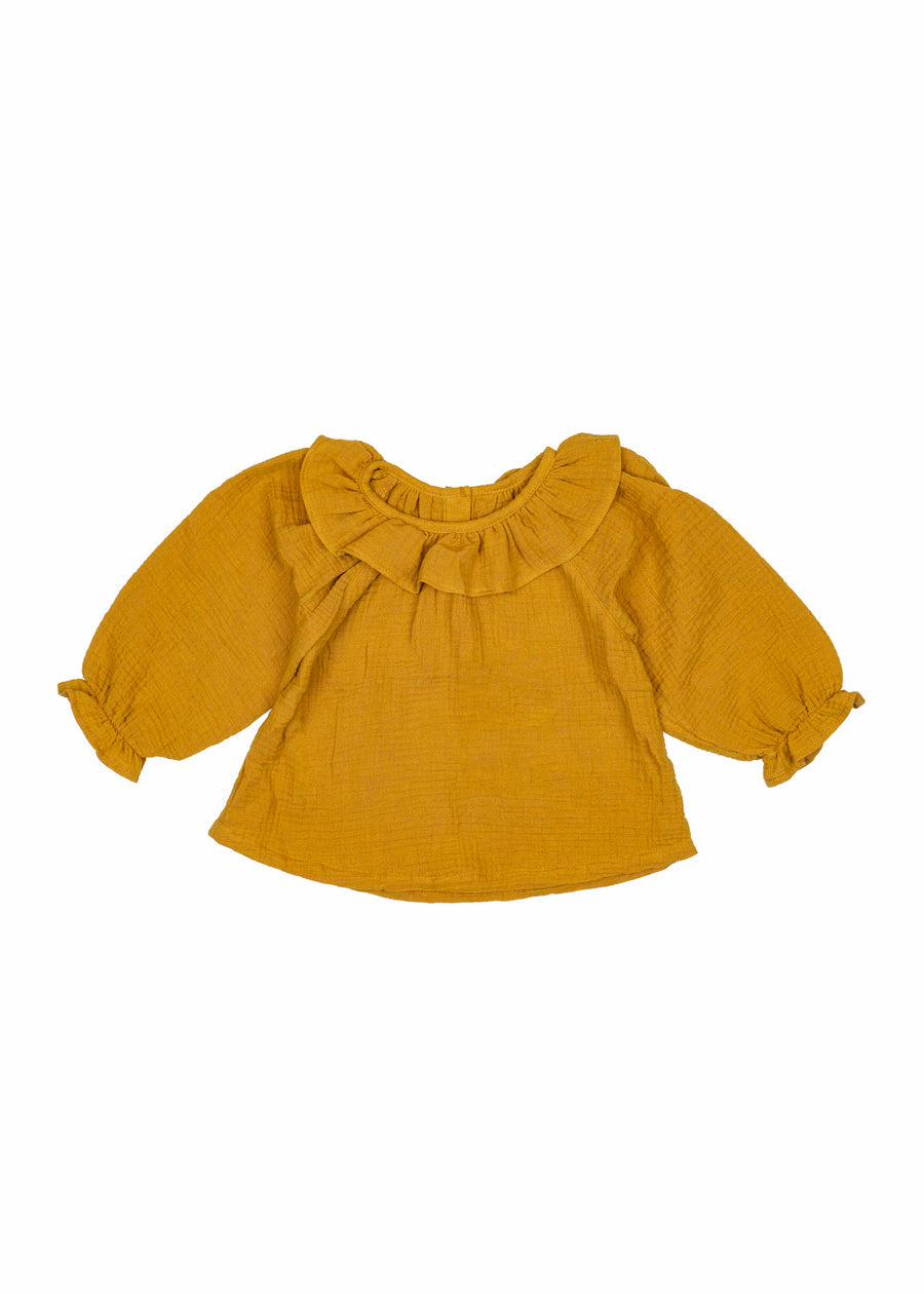 RUFFLE BLOUSE