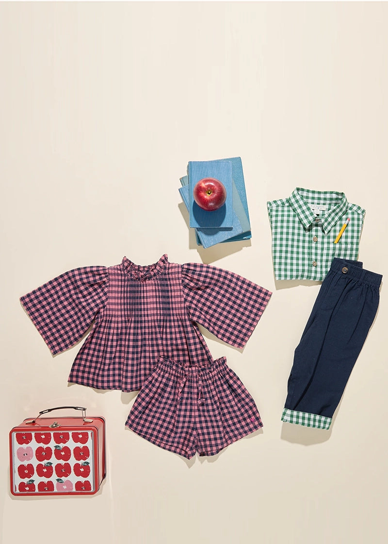 THEO JAIPUR CHECK SET