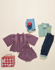 THEO JAIPUR CHECK SET
