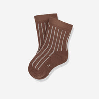 ELIANA STRIPE SOCKS - SIENNA