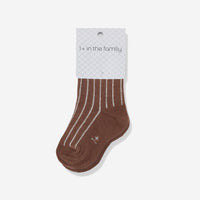 ELIANA STRIPE SOCKS - SIENNA