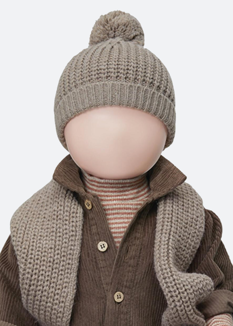 ERNA BEANIE - TAUPE