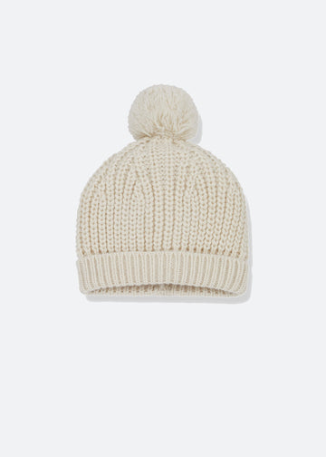 ERNA BEANIE - ECRU