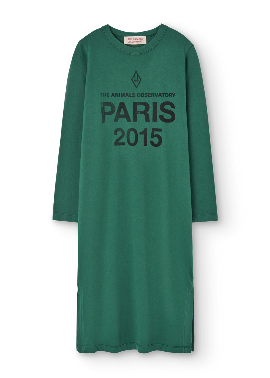 SUN GREEN BARBET DRESS