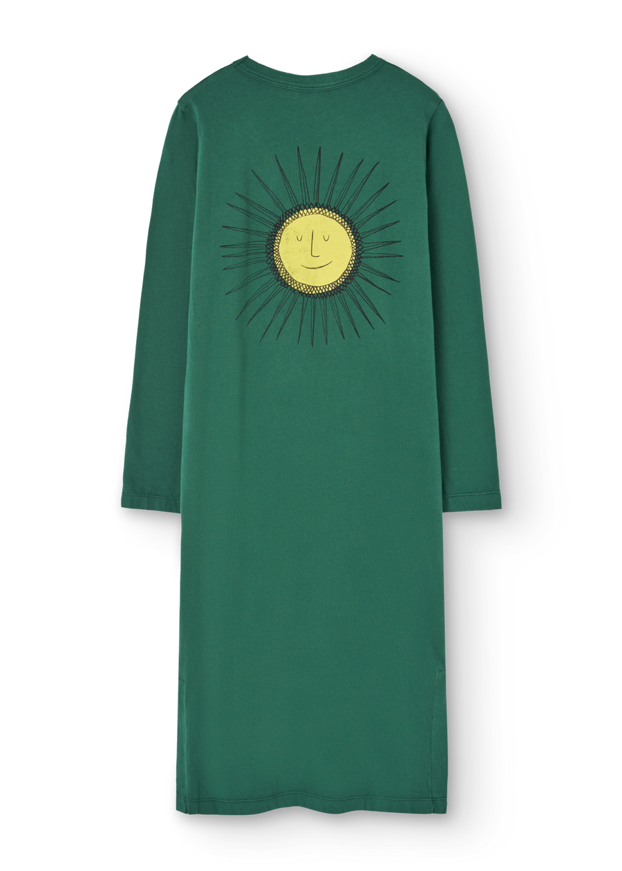 SUN GREEN BARBET DRESS