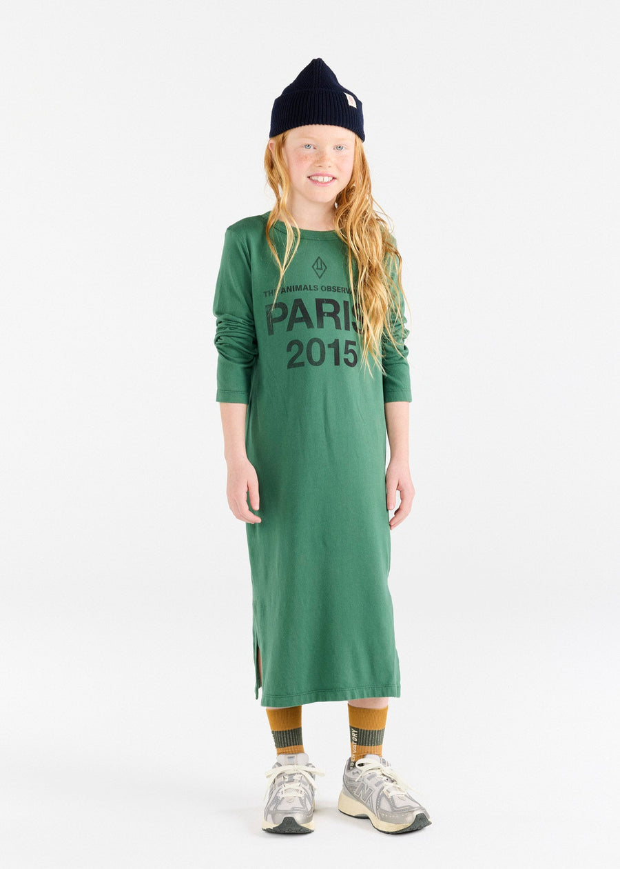 SUN GREEN BARBET DRESS