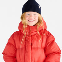 NAVY PONY BEANIE