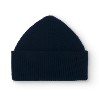NAVY PONY BEANIE
