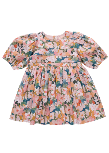 EVELYN WATERCOLOR DRESS