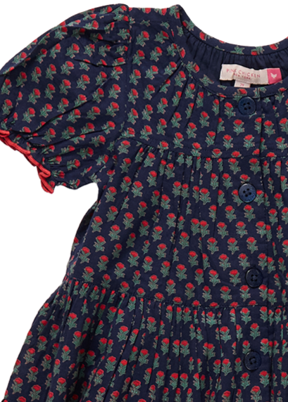 ELIZABETH CARNATION DRESS