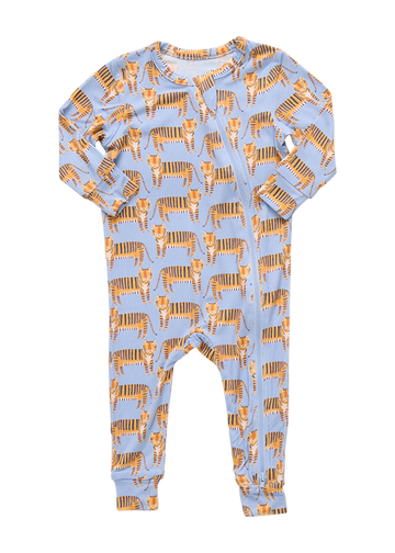 TIGERS BAMBOO ROMPER