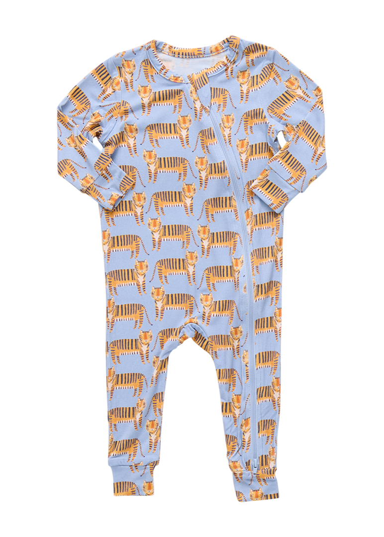 TIGERS BAMBOO ROMPER