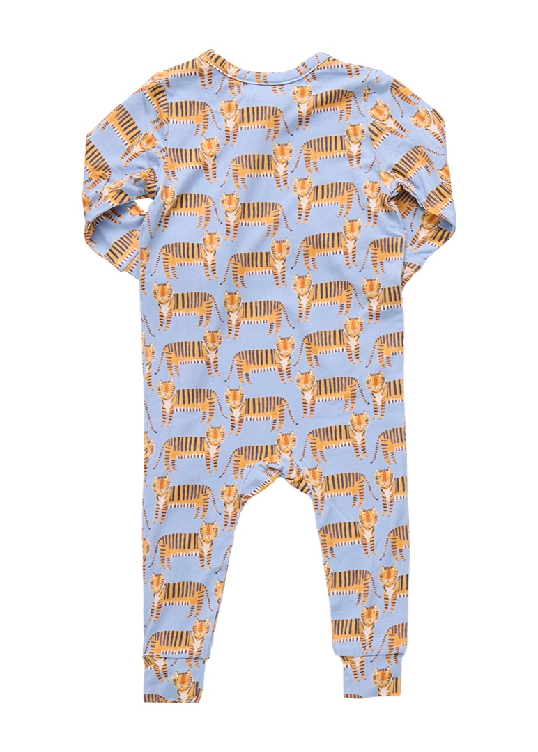 TIGERS BAMBOO ROMPER