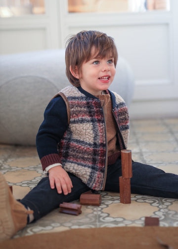 FINN PLAID VEST