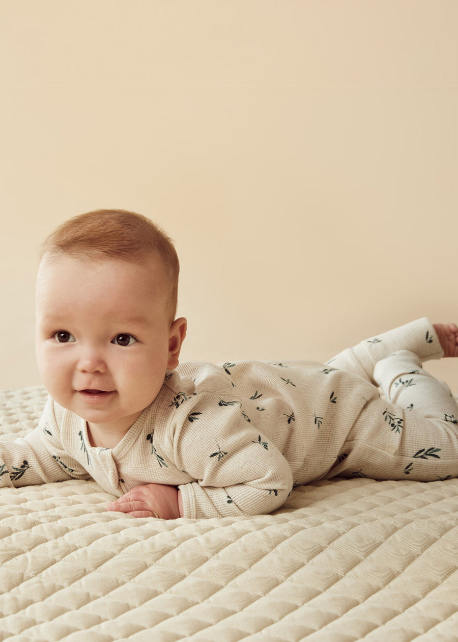 LITTLE OLIVE ZIP ROMPER