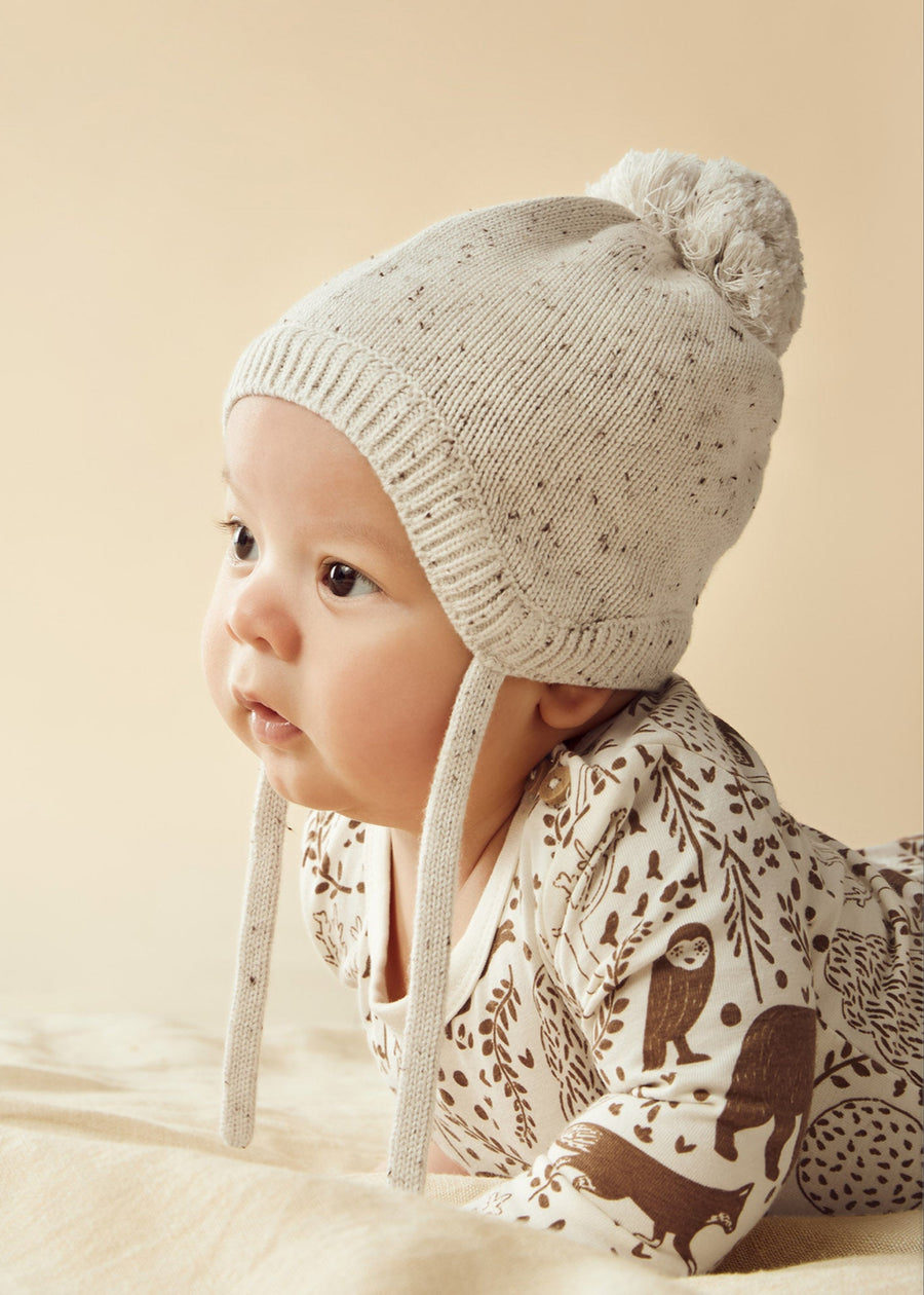 WINTER FOREST ZIP ROMPER