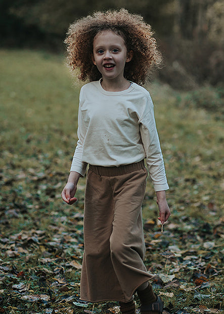 THE WIDE LEG FLEECE TROUSER