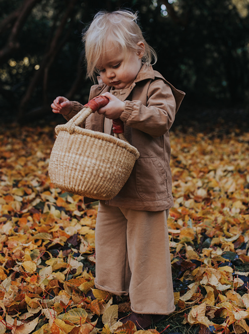 THE WIDE LEG FLEECE TROUSER