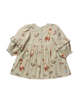 SPACE ROCKET MAGNOLIA DRESS