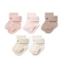 GIFT BOX EVIG 5 PAIRS SOCKS - ROSE
