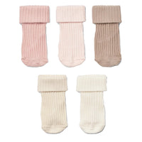 GIFT BOX EVIG 5 PAIRS SOCKS - ROSE