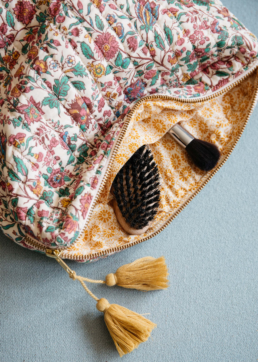 TEIKI POUCH - CREAM SAVAGE GARDEN
